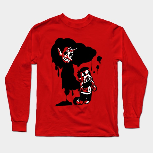 Don't Let Your Demons Kill You Long Sleeve T-Shirt by AlanNguyen